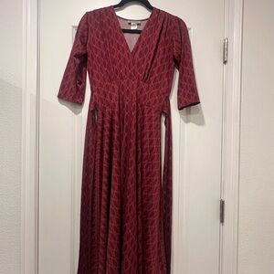 Elegant Red Karina Margaret Dress Size XS